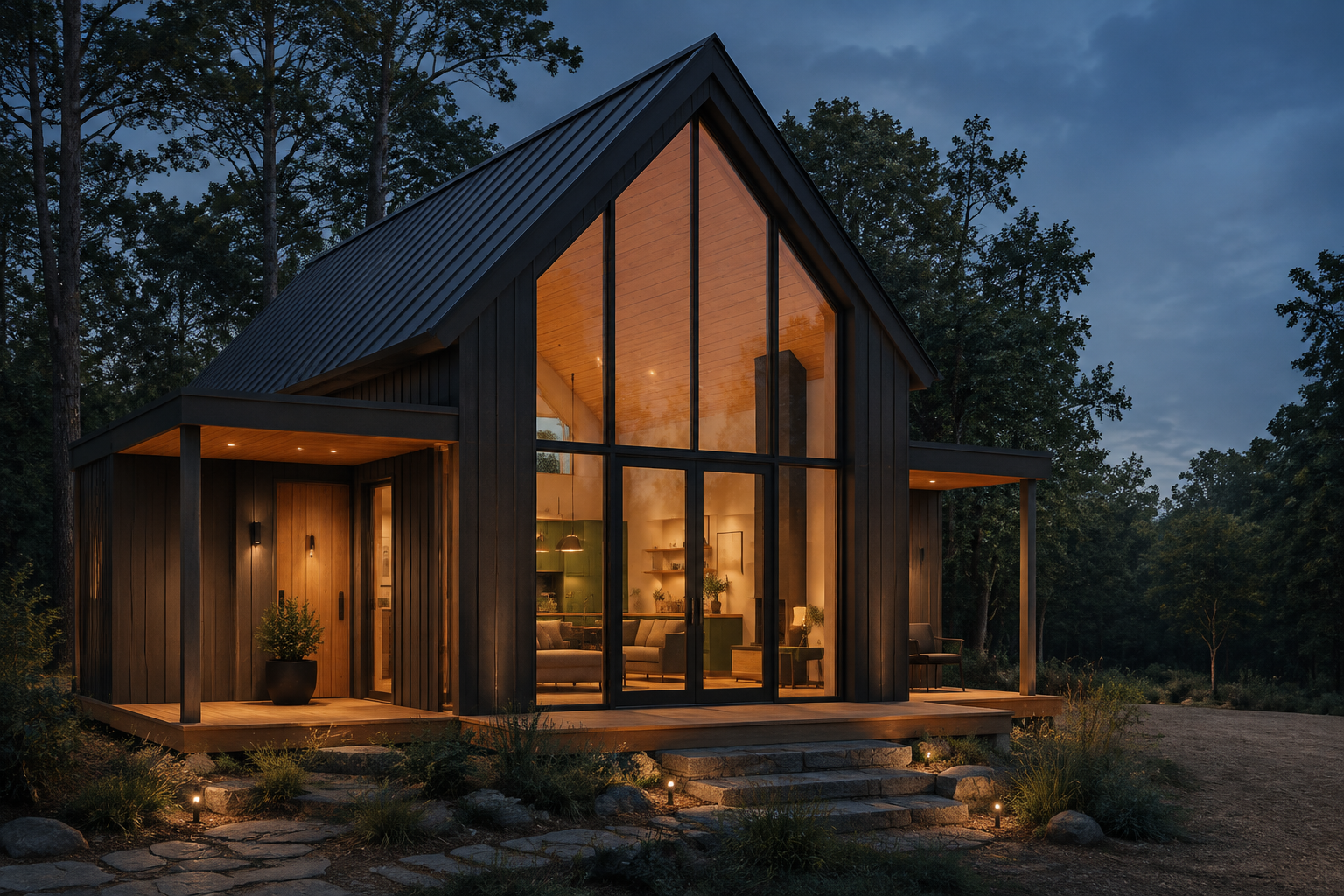 The Lantern exterior architectural visualization