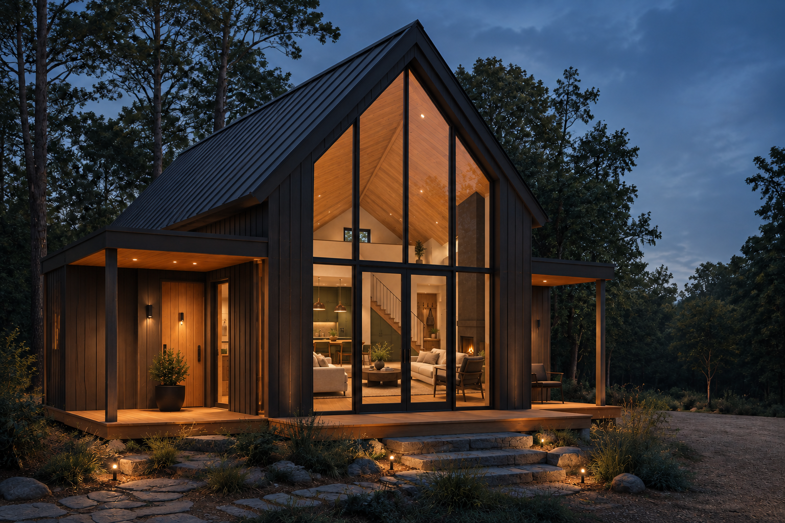 The Lantern exterior architectural visualization